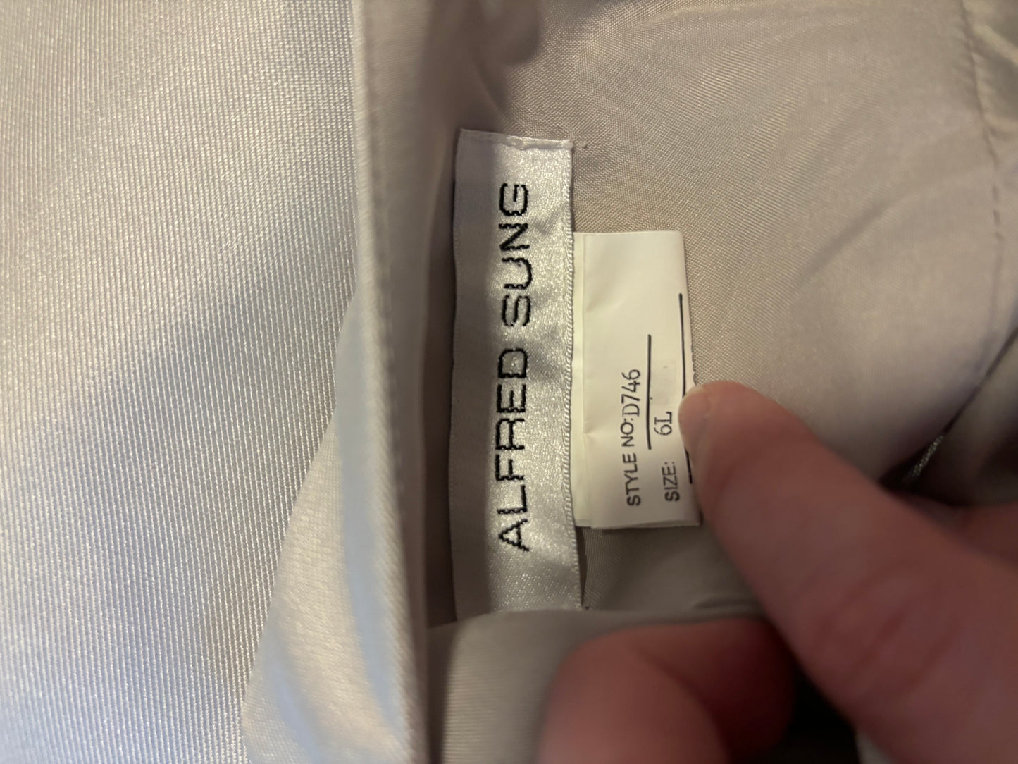 Alfred Sung Champagne Dress
