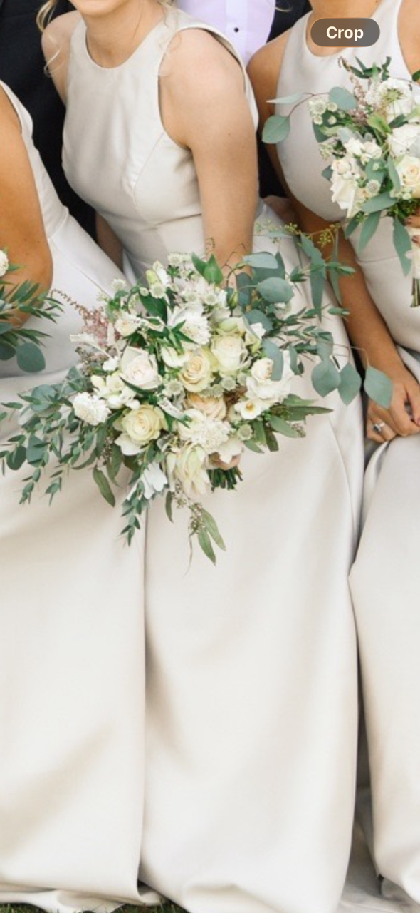 Alfred Sung Champagne Dress